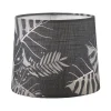 Oriva Leaf Lampskärm Ø20cm Svart* Mönstrade Lampskärmar
