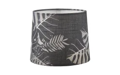 Oriva Leaf Lampskärm Ø20cm Svart* Mönstrade Lampskärmar