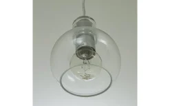 Kök & Matplats|Fönsterlampor<Aneta Leah Fönsterlampa 10cm Klarglas/Krom