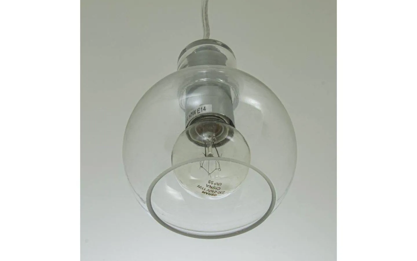 Kök & Matplats|Fönsterlampor<Aneta Leah Fönsterlampa 10cm Klarglas/Krom