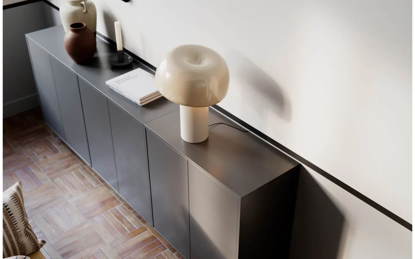 By Rydens Lean On Me Bordslampa 41cm Beige* Bordslampor