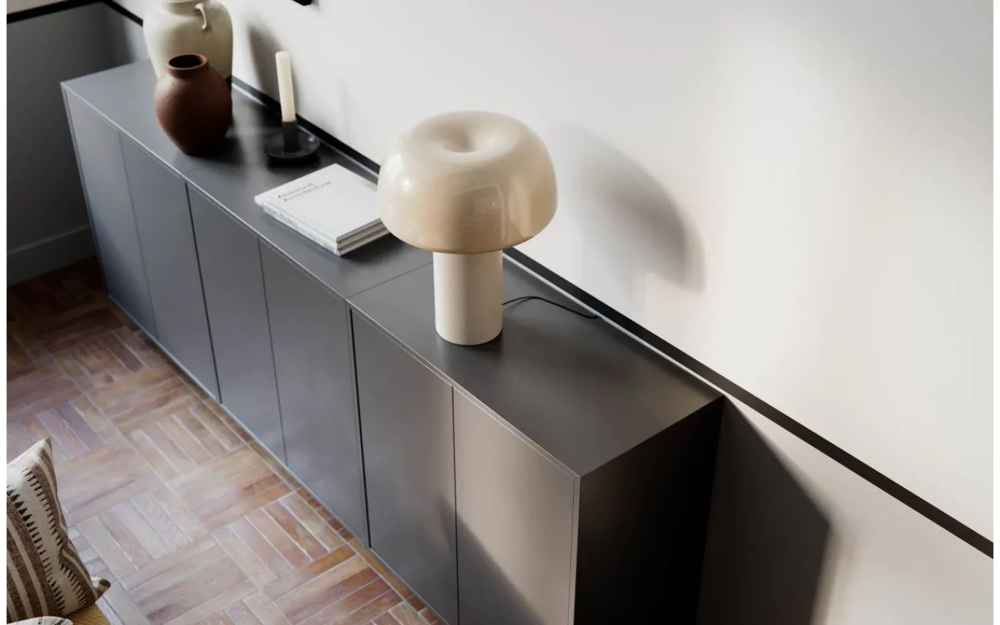 By Rydens Lean On Me Bordslampa 41cm Beige* Bordslampor