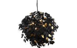 Stora Taklampor Ø70-150 Cm<Reality Leavy Taklampa 70cm 4xE14 mattsvart