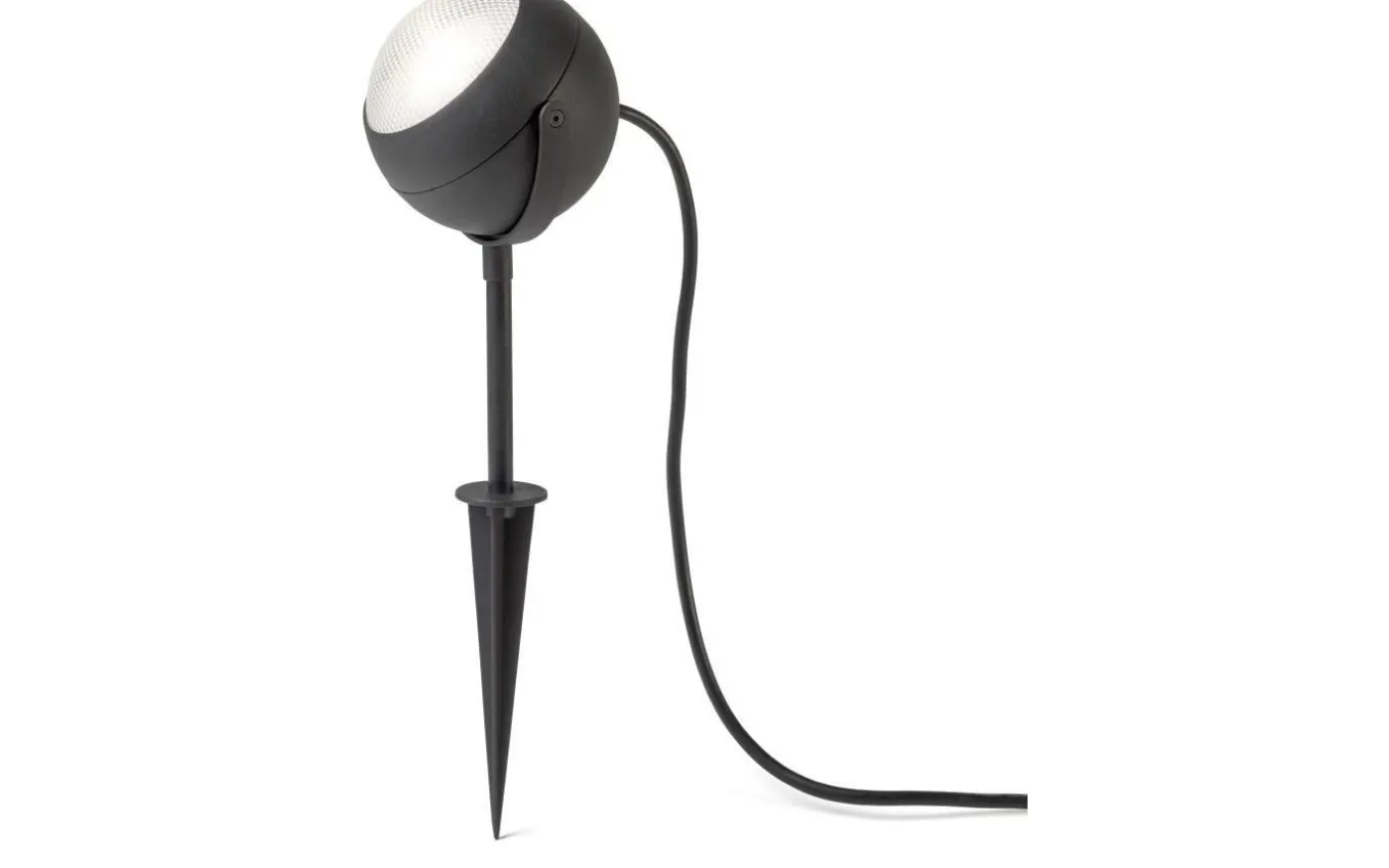 Lecce Markspotlight LED 40cm Svart IP44