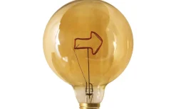 Dekorativa Ljuskällor E27<PR Home LED E27 Glob 125mm Arrow 2000K 67lm 2,5W(7W)