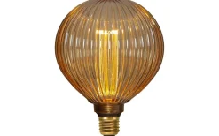 Dekorativa Ljuskällor E27<Star Trading LED E27 Glob 130mm Classic Amber 1800K 50lm 1W