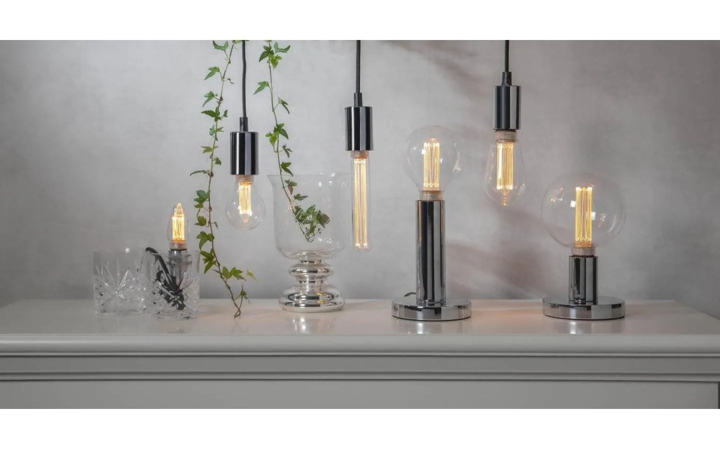 Star Trading LED E27 Glob 125mm Classic 1800K 90lm 2,5W(9W)* Dekorativa Ljuskällor E27