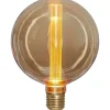 Star Trading LED E27 Glob 125mm Classic Mood Amber 1700K 100lm 2W(10W)* Dekorativa Ljuskällor E27