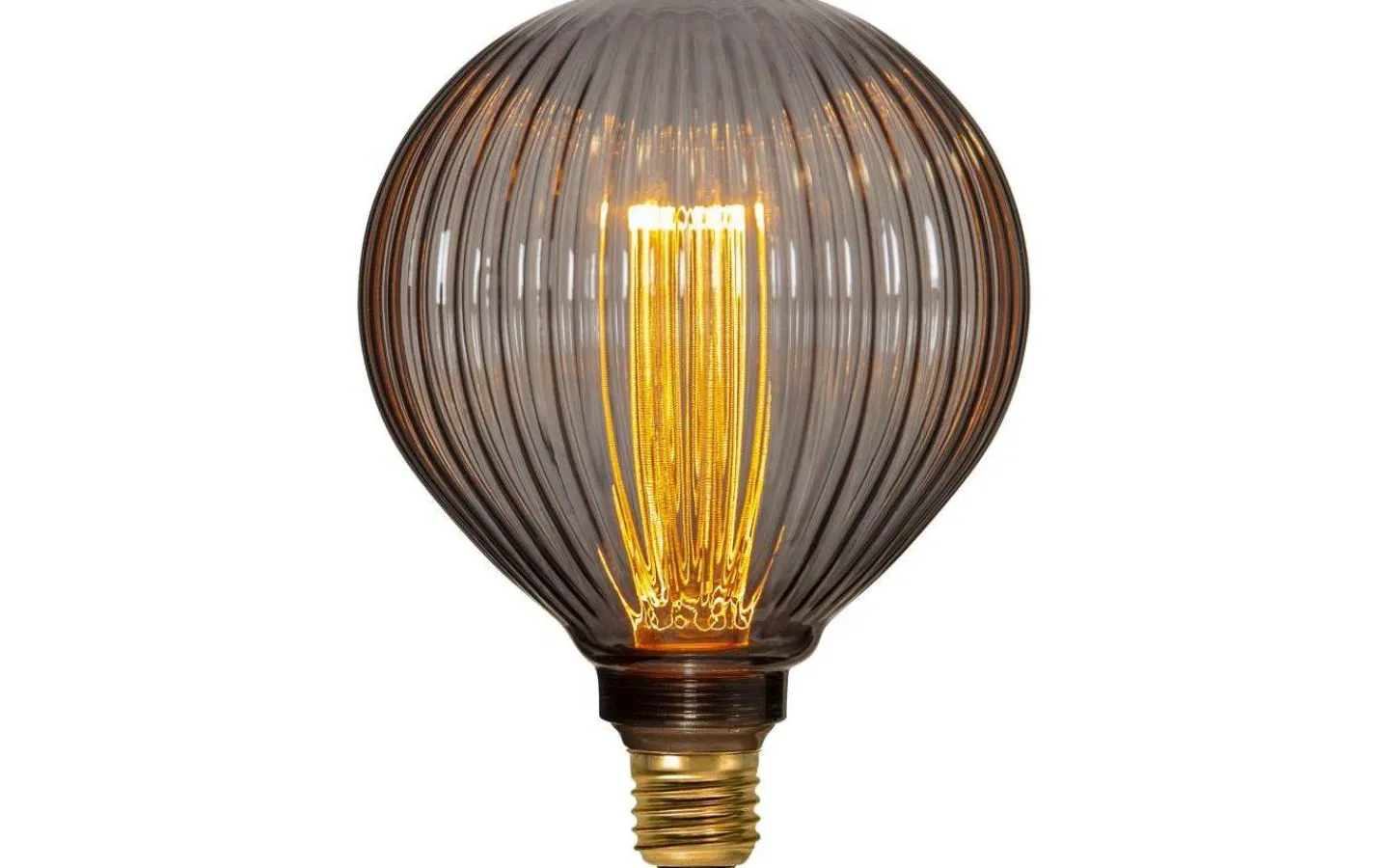 Star Trading LED E27 Glob 130mm Classic Smoke 2000K 50lm 1W* Dekorativa Ljuskällor E27|Heavy Smoke E27