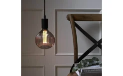 Star Trading LED E27 Glob 130mm Classic Smoke 2000K 50lm 1W* Dekorativa Ljuskällor E27|Heavy Smoke E27