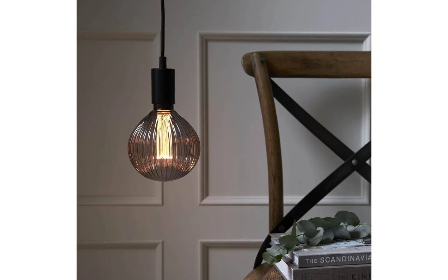 Star Trading LED E27 Glob 130mm Classic Smoke 2000K 50lm 1W* Dekorativa Ljuskällor E27|Heavy Smoke E27