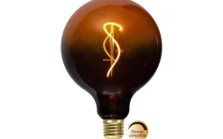 Dekorativa Ljuskällor E27<Star Trading LED E27 Glob 125mm ColourMix Gul 1700K 55lm 4W(7W)