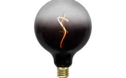 Dekorativa Ljuskällor E27<Star Trading LED E27 Glob 125mm ColourMix Svart 2100K 55lm 2,5W(5W)