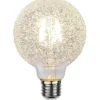 Dekorativa Ljuskällor E27<Star Trading LED E27 Glob 95mm DecoLED 2600K 65lm 1W(6W)