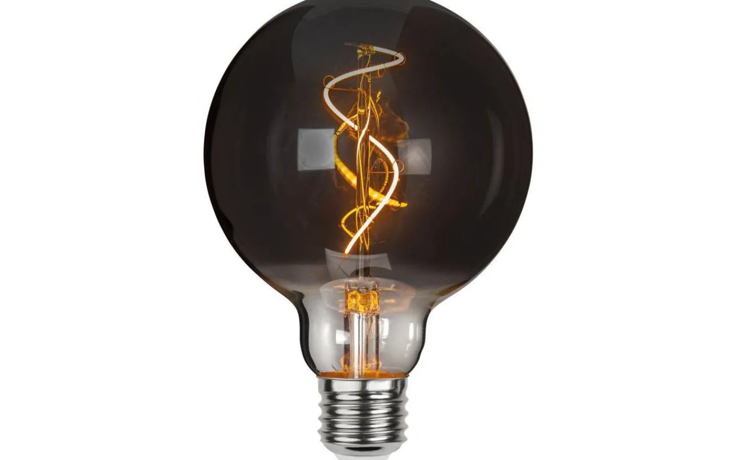 Star Trading LED E27 Glob 95mm Grace Smoke 1800K 60lm 3W(6W)* Dekorativa Ljuskällor E27|Heavy Smoke E27