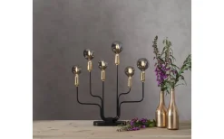 Star Trading LED E14 Glob 95mm Heavy Smoke 2100K 45lm 1,5W(5W)* Dekorativa Ljuskällor E14