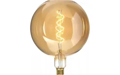 Dekorativa Ljuskällor E27<Star Trading LED E27 Glob 200mm Industrial Vintage 2100K 130lm 2,8W(15W)