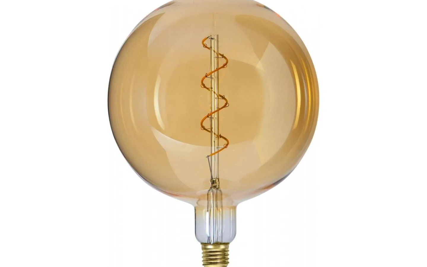 Dekorativa Ljuskällor E27<Star Trading LED E27 Glob 200mm Industrial Vintage 2100K 130lm 2,8W(15W)