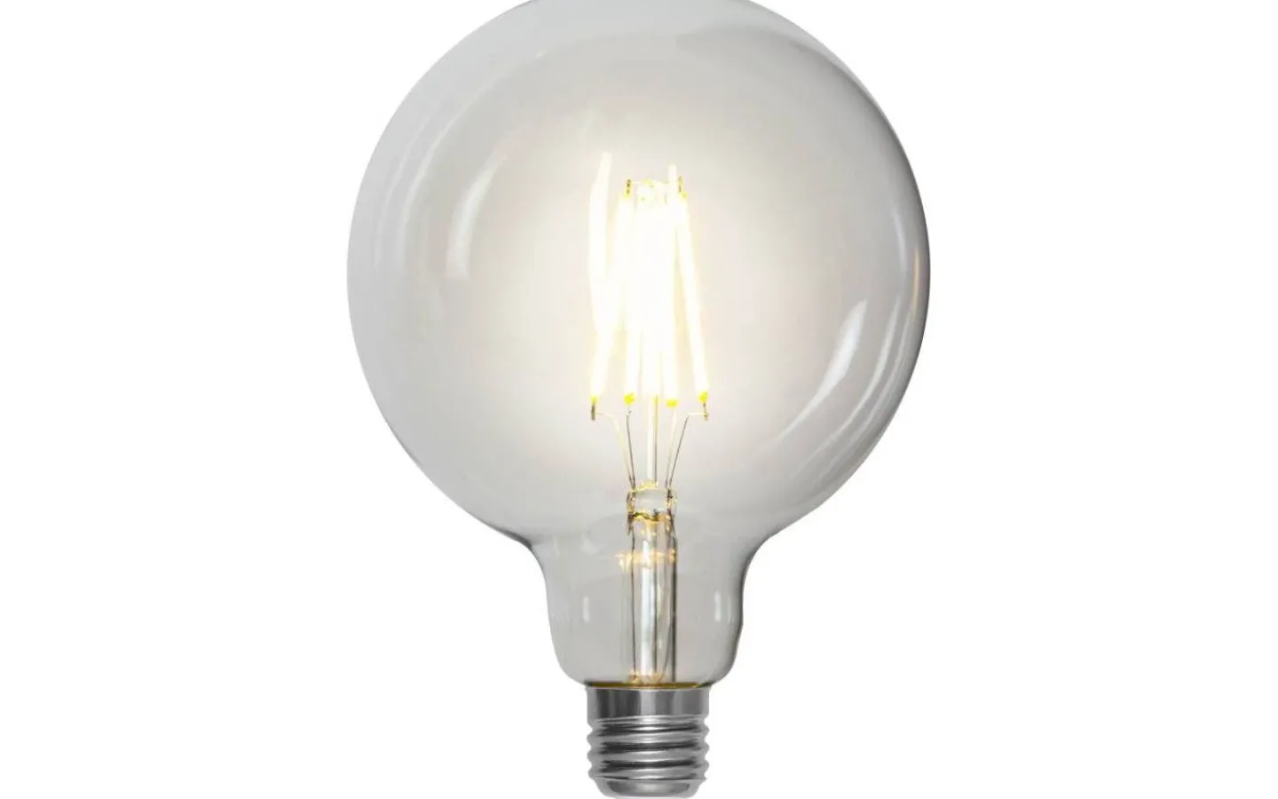 Dekorativa Ljuskällor E27<Star Trading LED E27 Glob 125mm 2700K 806lm 7,5W(60W)