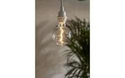 LED E27 Glob 95mm Okrossbar 2200K 55lm 1W(6W)