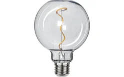 LED E27 Glob 95mm Okrossbar 2200K 55lm 1W(6W)