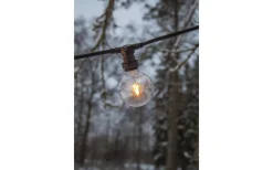 Star Trading LED E27 Glob 95mm Okrossbar 2200K 90lm 1W(10W)* Dekorativa Ljuskällor E27