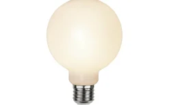 Star Trading LED E27 Glob 95mm Okrossbar Opal 2700K 85lm 1,2W(8W)* Dekorativa Ljuskällor E27|Opal E27