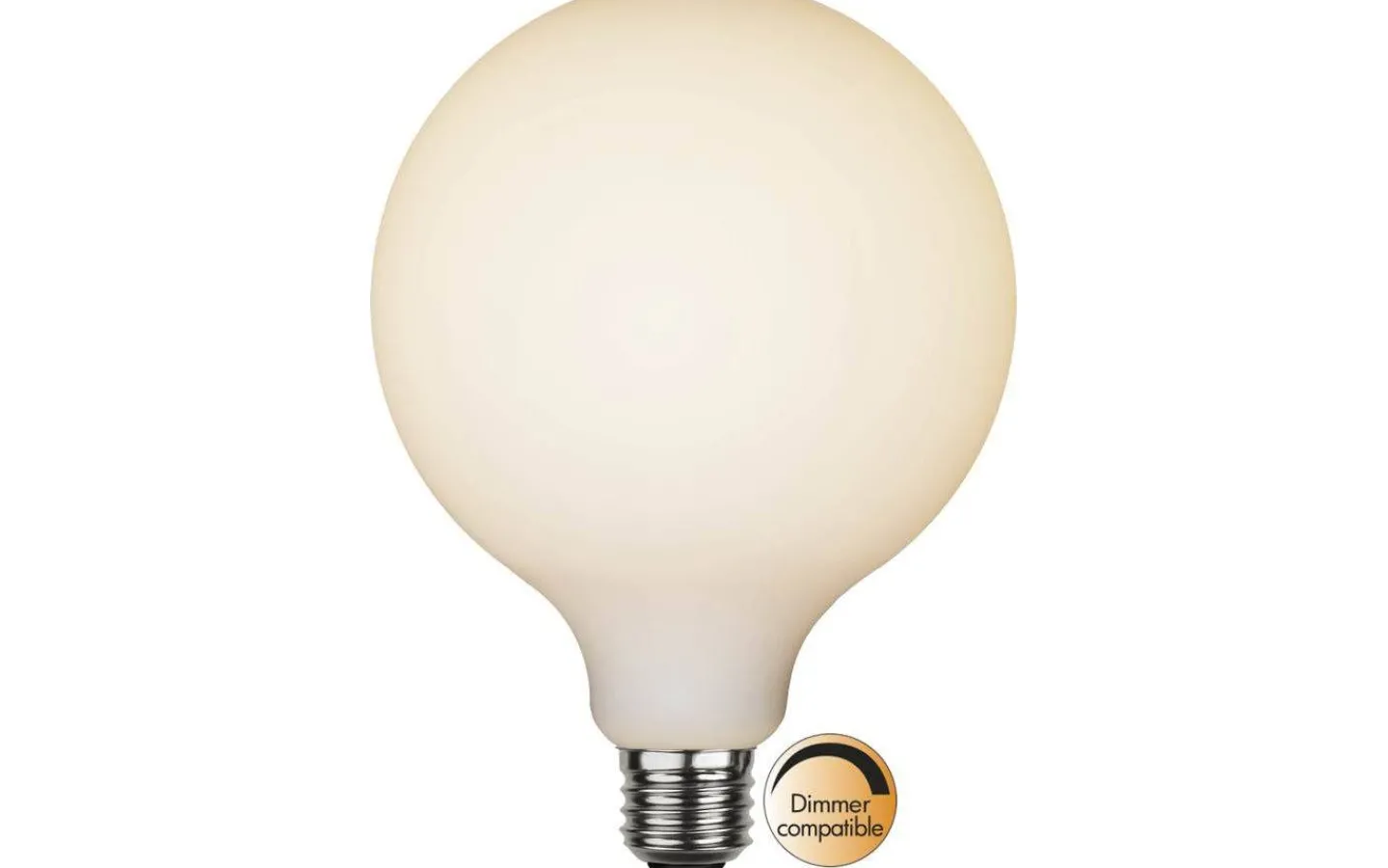 Star Trading LED E27 Glob 125mm Opal 2600K 400lm 5W(35W)* Dekorativa Ljuskällor E27|Opal E27