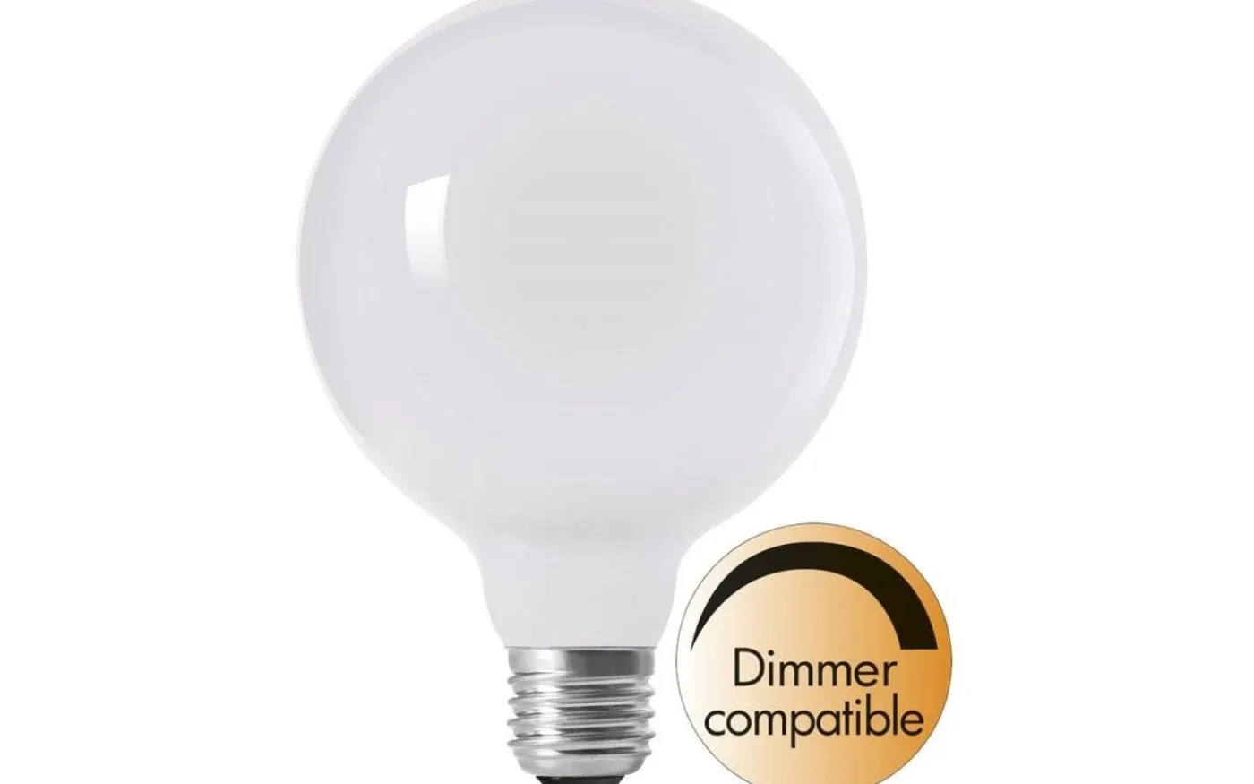 LED E27 Glob 125mm Opal 2200K/2700K/4000K 800lm 7W(60W)