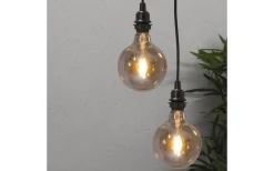 LED E27 Glob 125mm Plain Amber 2000K 80lm 0,75W(8W)