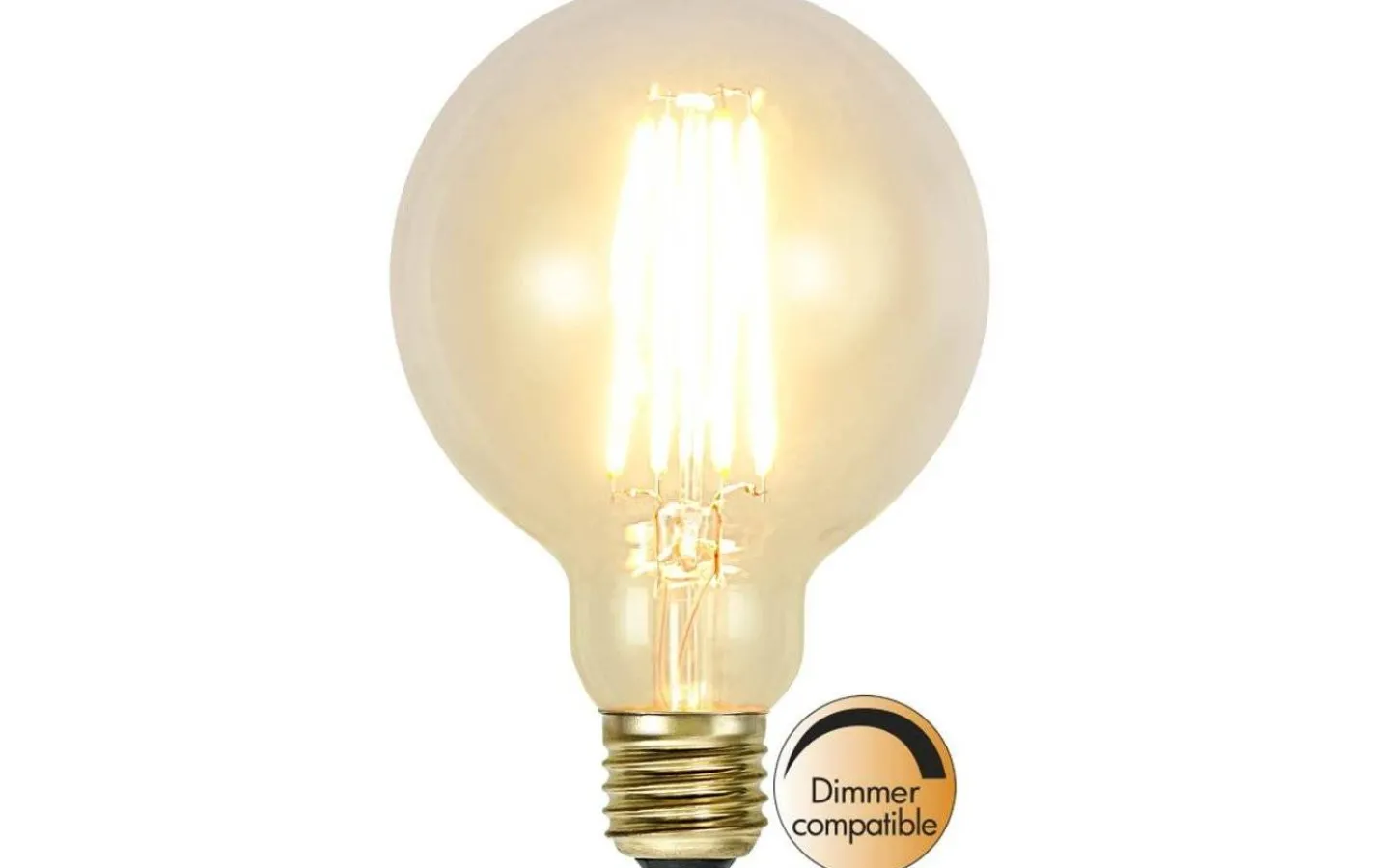 Star Trading LED E27 Glob 95mm Soft Glow 2100K 320lm 3,6W(30W)* Dekorativa Ljuskällor E27