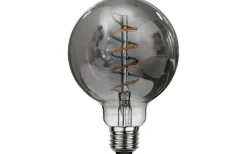 LED E27 Glob 95mm Spiral Smoke 2100K 50lm 2W(5W)