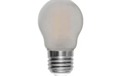 LED E27 Klot Frostad 2700K 470lm 4,5W(40W) 2-pack