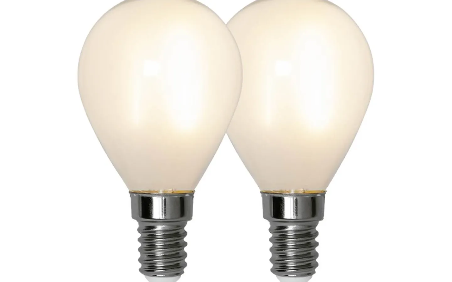 Star Trading LED E14 Klot Frostad 2700K 150lm 1,5W(16W) 2-pack* Frostad E14