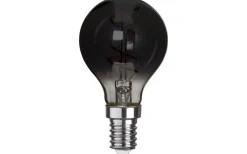 Dekorativa Ljuskällor E14<Star Trading LED E14 Klot Grace Smoke 1800K 50lm 3W(5W)