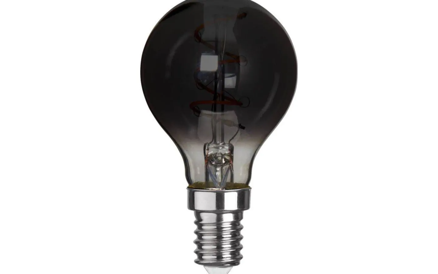 Dekorativa Ljuskällor E14<Star Trading LED E14 Klot Grace Smoke 1800K 50lm 3W(5W)