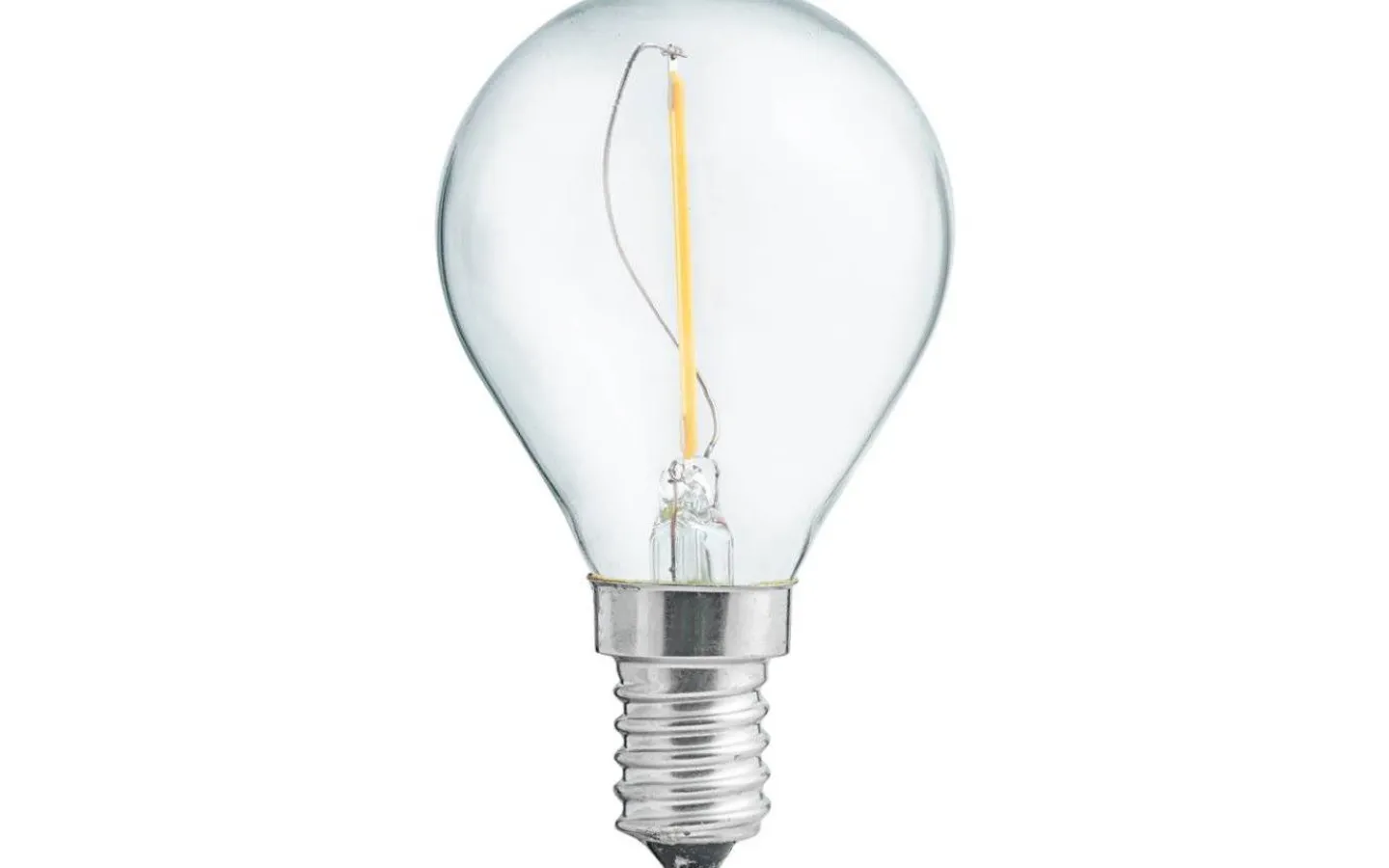 Unison LED E14 Klot 2700K 120lm 1W(15W)* Glödlampsersättare E14