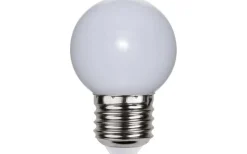 LED E27 Klot Okrossbar Opal 2700K 15lm 1W(2W)
