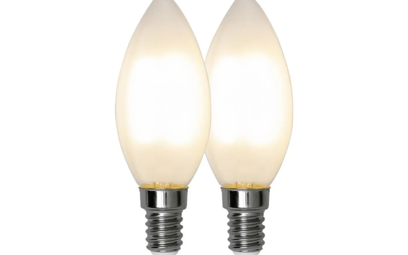 LED E14 Kron Frostad 2700K 250lm 2,5W(25W) 2-pack