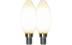 Frostad E14<Star Trading LED E14 Kron Frostad 2700K 470lm 4,5W(40W) 2-pack
