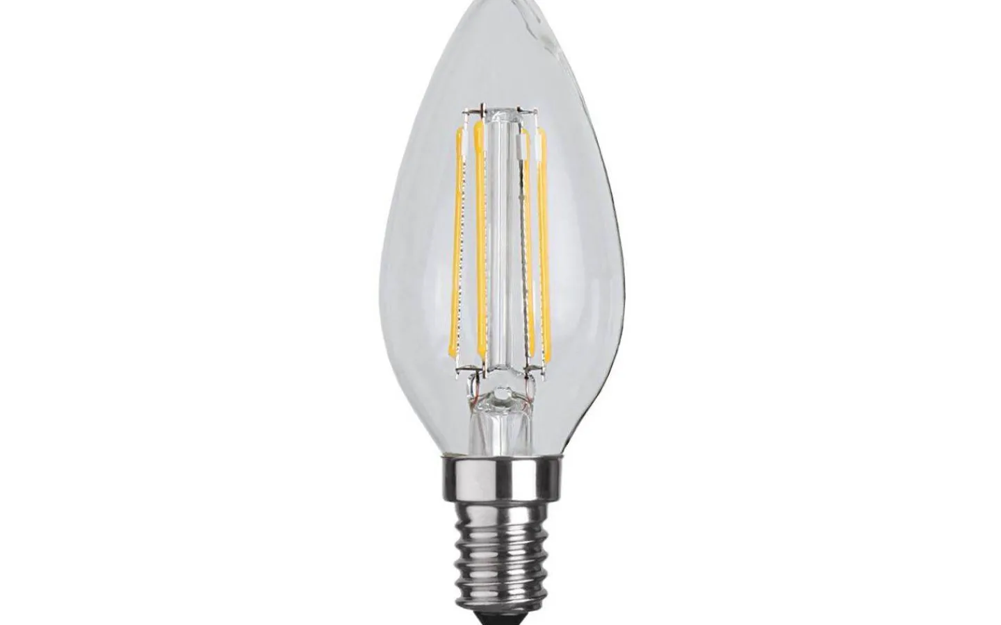 Star Trading LED E14 Kron 2700K 470lm 4,2W(40W)* Glödlampsersättare E14