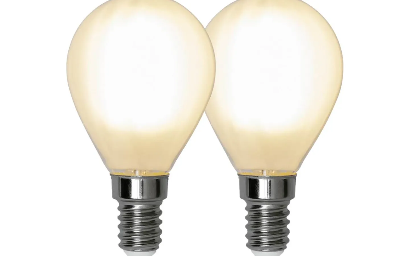 Star Trading LED E14 Kron Klot 2700K 470lm 4,5W(40W) 2-pack* Frostad E14