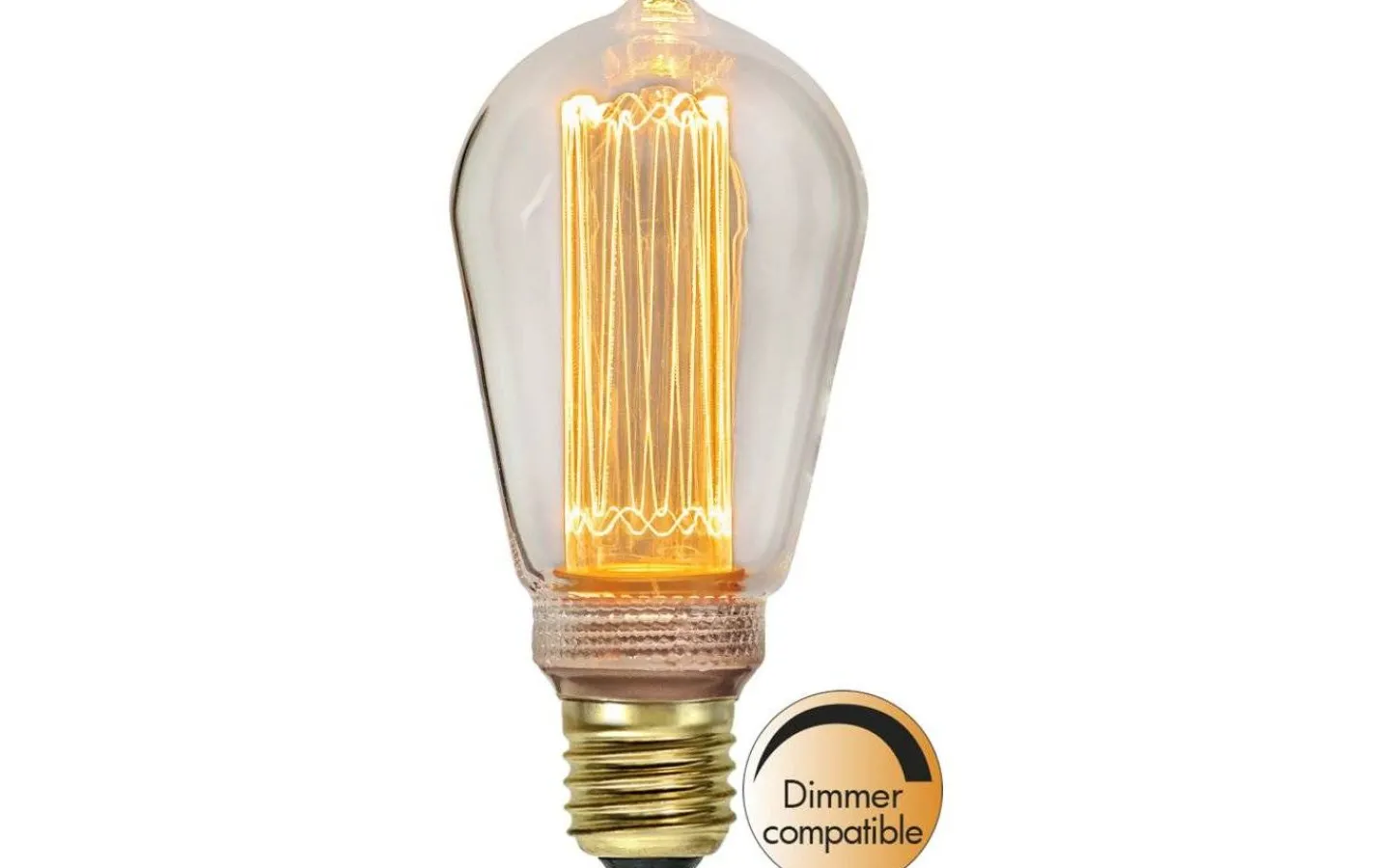 Star Trading LED E27 Lyktlampa Classic 1800K 90lm 2,5W(9W)* Dekorativa Ljuskällor E27