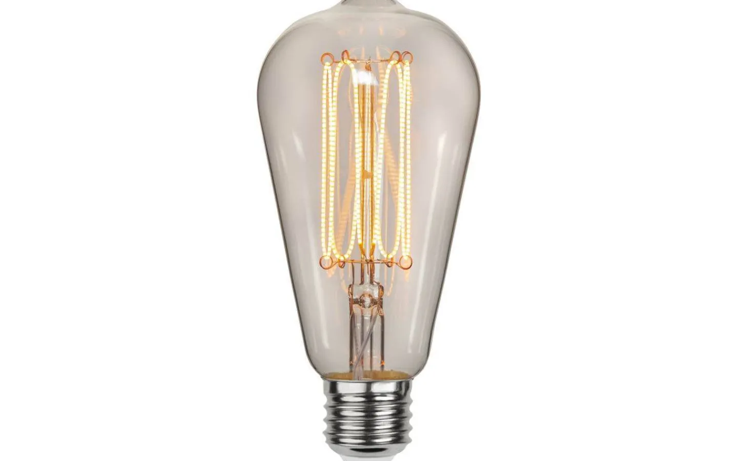 Dekorativa Ljuskällor E27<Star Trading LED E27 Lyktlampa Grace Clear 1800K 200lm 3,8W