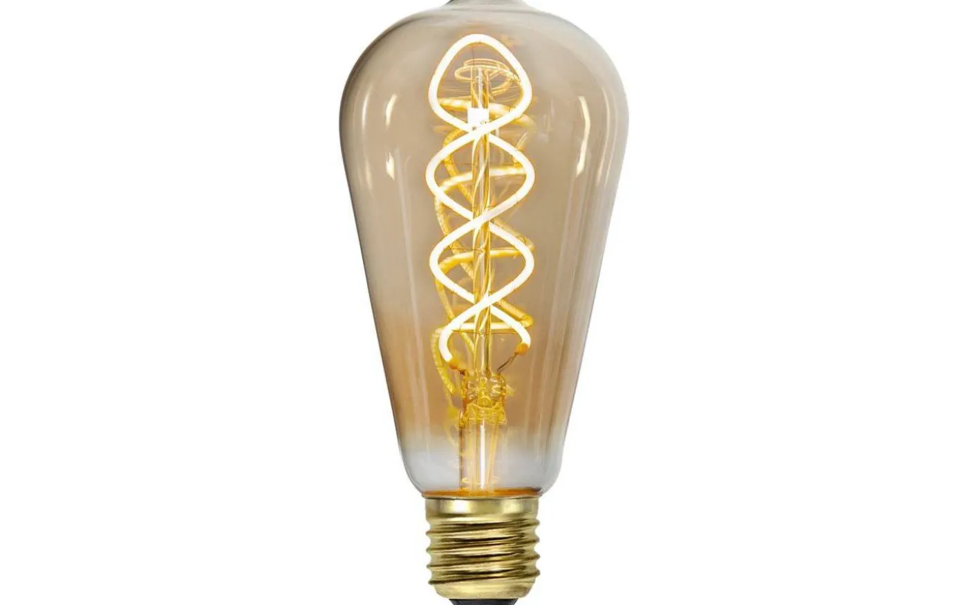 LED E27 Lyktlampa Spiral Amber 2100K 160lm 3,2W(16W)