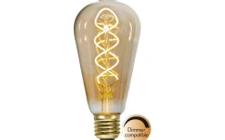 LED E27 Lyktlampa Spiral Amber 2100K 160lm 3,2W(16W)