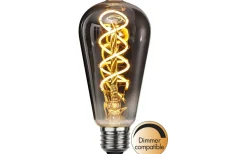 Star Trading LED E27 Lyktlampa Spiral Smoke 2100K 45lm 2W(5W)* Dekorativa Ljuskällor E27|Heavy Smoke E27