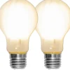Frostad E27<Star Trading LED E27 Normal Frostad 2700K 806lm 7W(60W) 2-pack