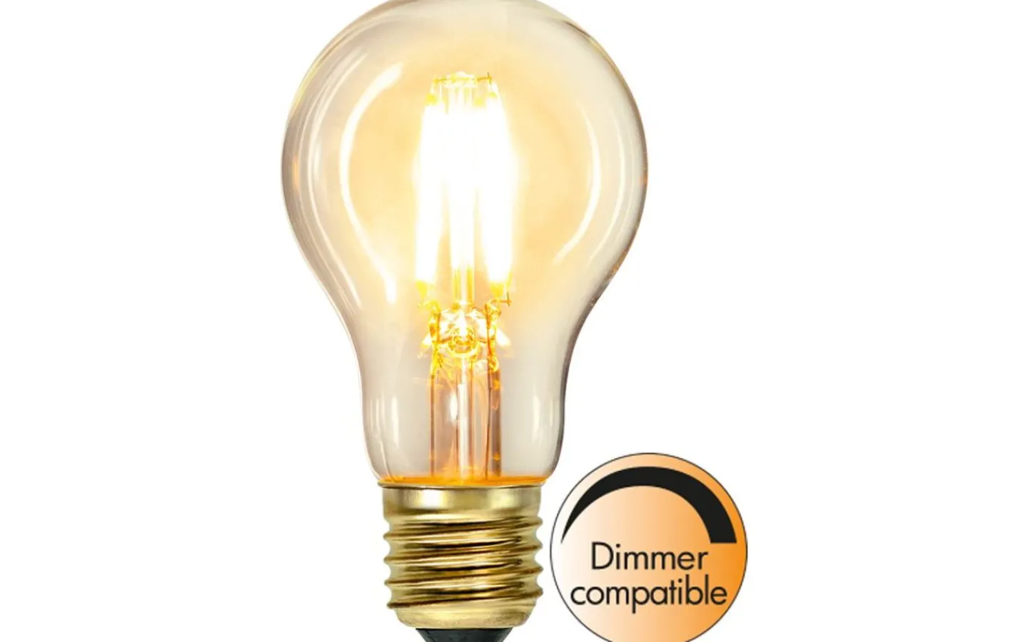 Star Trading LED E27 Normal Soft Glow 2100K 400lm 4W(35W)* Glödlampsersättare E27