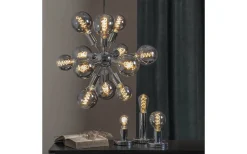 Heavy Smoke E27<Star Trading LED E27 Normal Spiral Smoke 2100K 50lm 2W(5W)